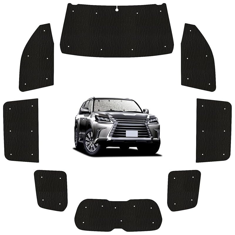 趣味職人 サンシェード シームレス ライト 車 LX570 LX URJ201W カーテン 車中泊 グッズ 対応 05s-a042-sa