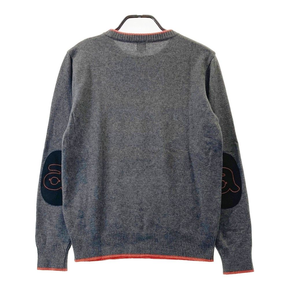 サイズ：44 ARCHIVIO アルチビオ ニットセーター カシミヤ混 グレー系