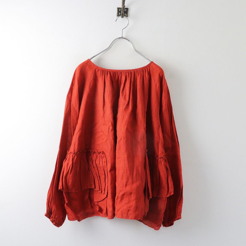 nest Robe リネンカスケードブラウス nest Robe リネンカスケードブラウス ネストローブ nest Robe