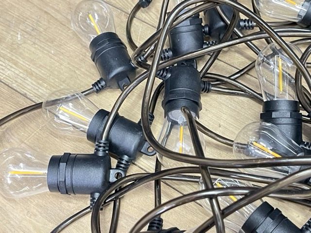 LED ストリングライト 12m 20球 - メルカリ newgale LEDファイヤー