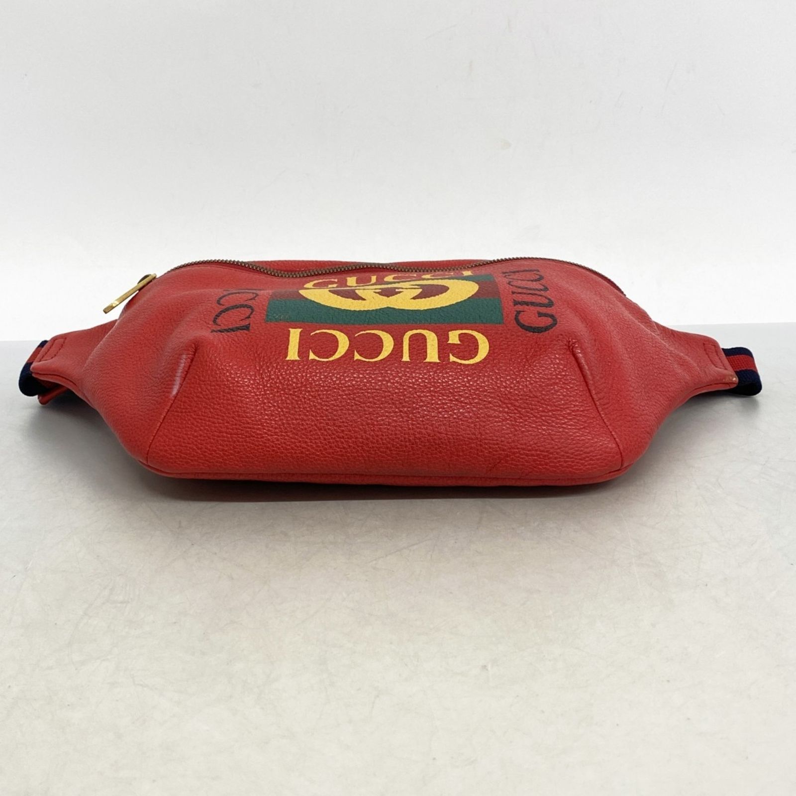 グッチ Gucci グッチ ボディバッグ 530412 レザー レッド メンズ P1290661 DECORATOM_COM_BR