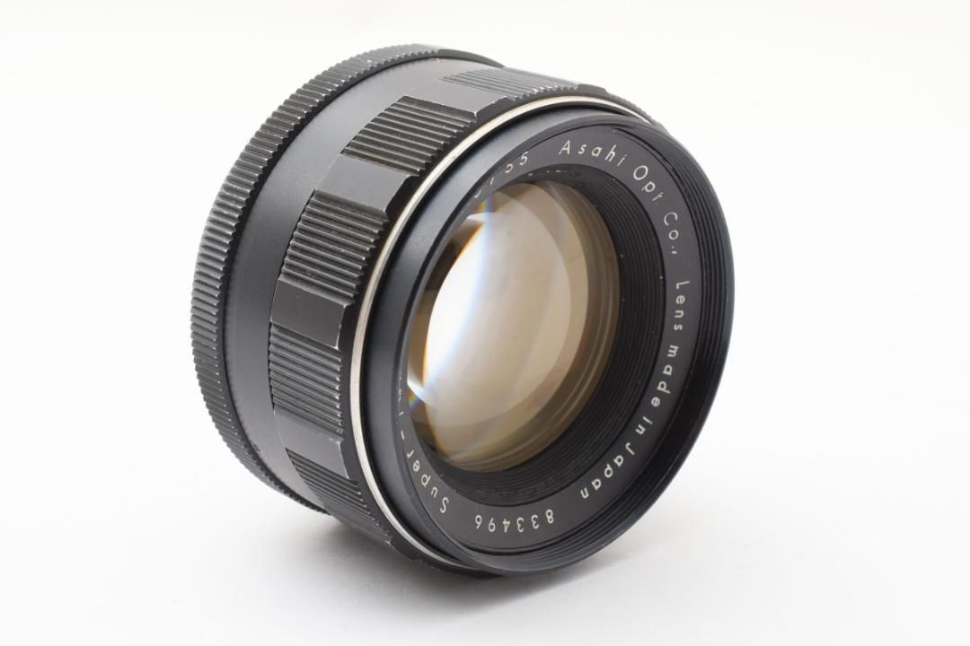 ◎初期型◎ Super メルカリ - Y012 フード付 F1.8 55mm Takumar Super ◎初期型◎ Y012 フード付 F1.8 55mm Takumar レンズ(単焦点)