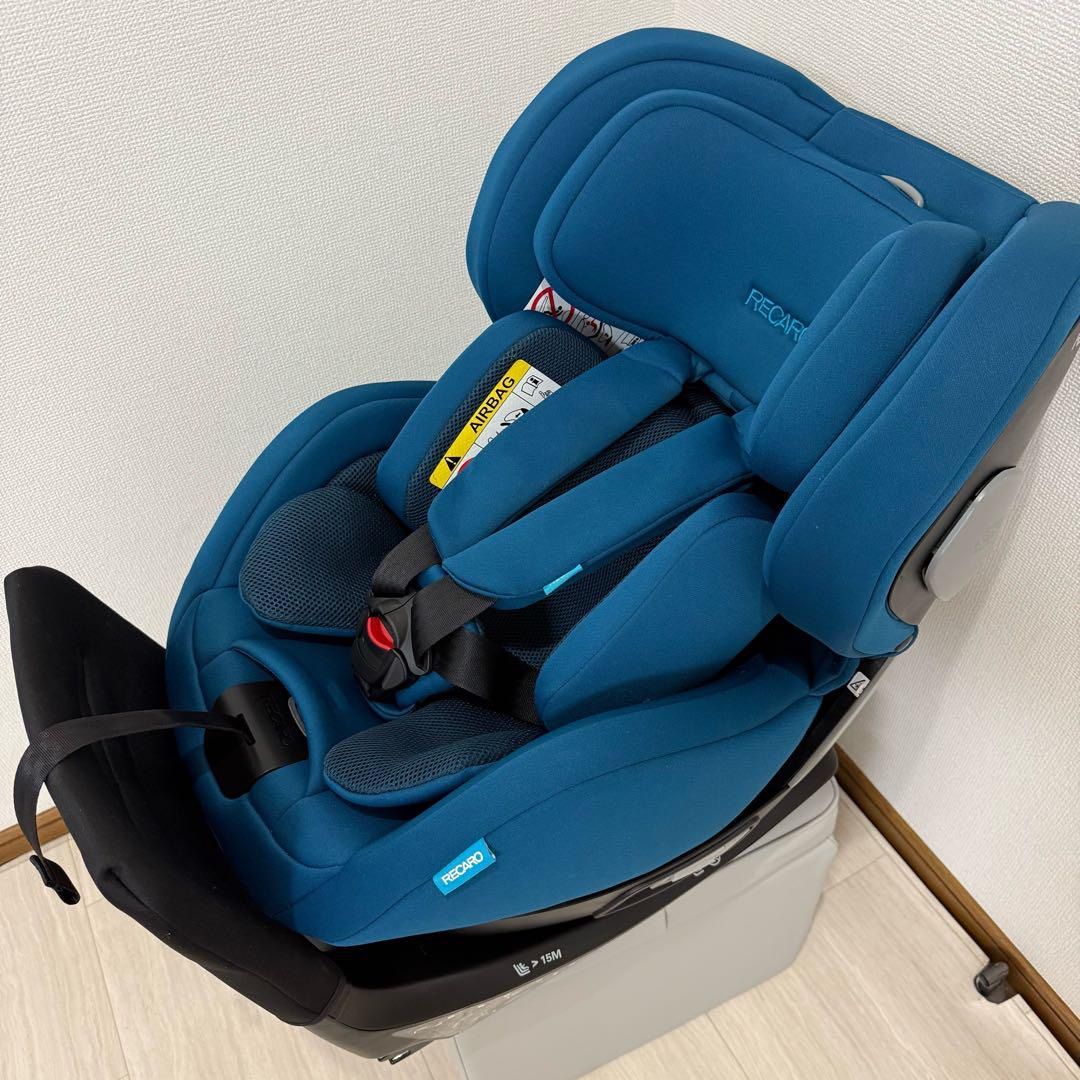 極美品】RECARO サリアセレクトティールグリーン ISOFIX R129