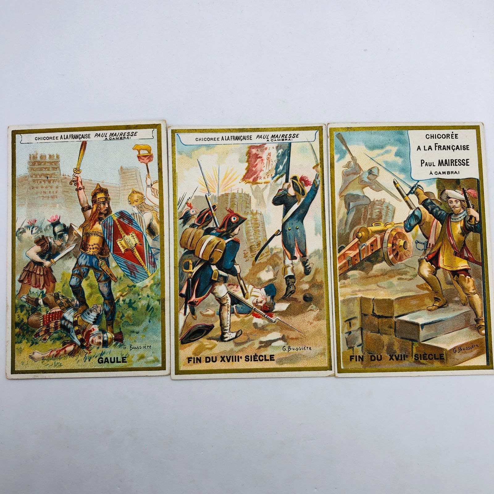 5枚セット! まとめ 】クロモカード フランス アンティーク ※シャンク