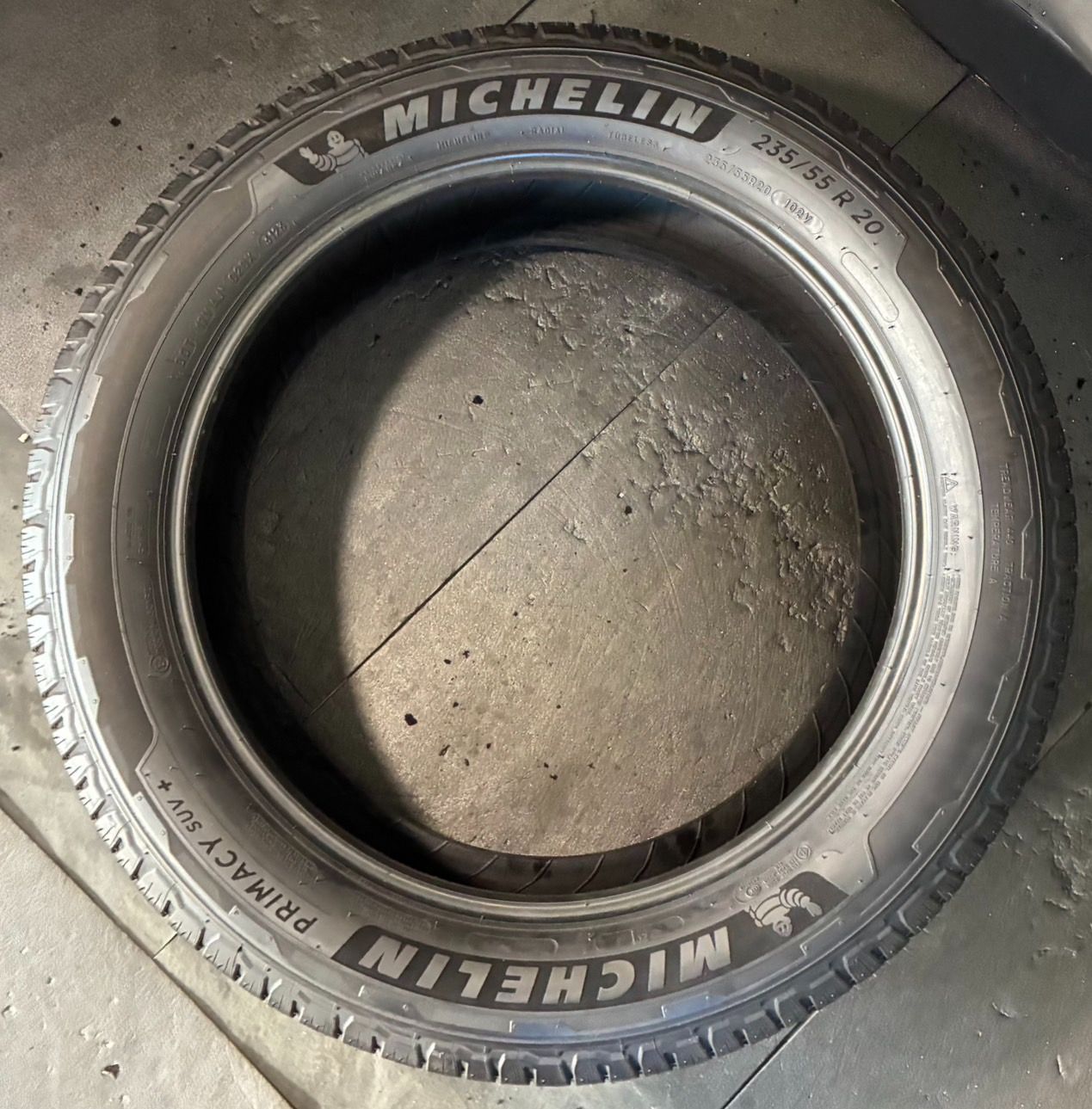 【最大80％ OFF】 製 約9.5分山 ミシュラン MICHELIN プライマシー PRIMACY SUV 235 55R20 1本 h_277 未開封