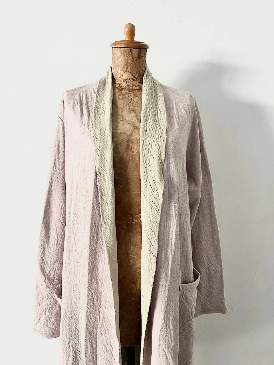 美品】Life afa 真砂三千代 羽織 ロング コート コットン - メルカリ