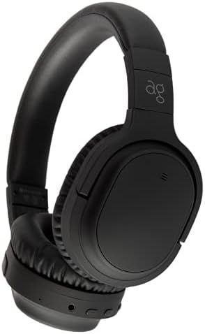 ag WHP01K AG-WHP01K ワイヤレス ヘッドホン Bluetooth ノイズキャンセリング ノイキャン ANC マイク付き クリーム