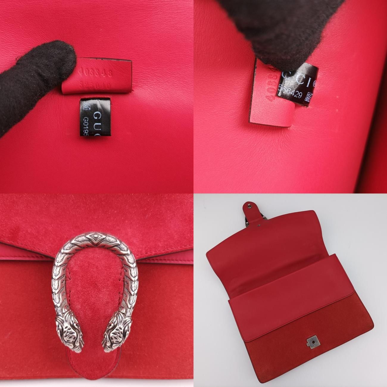 グッチGucciディオニュソスレッドスエード403348G019566429