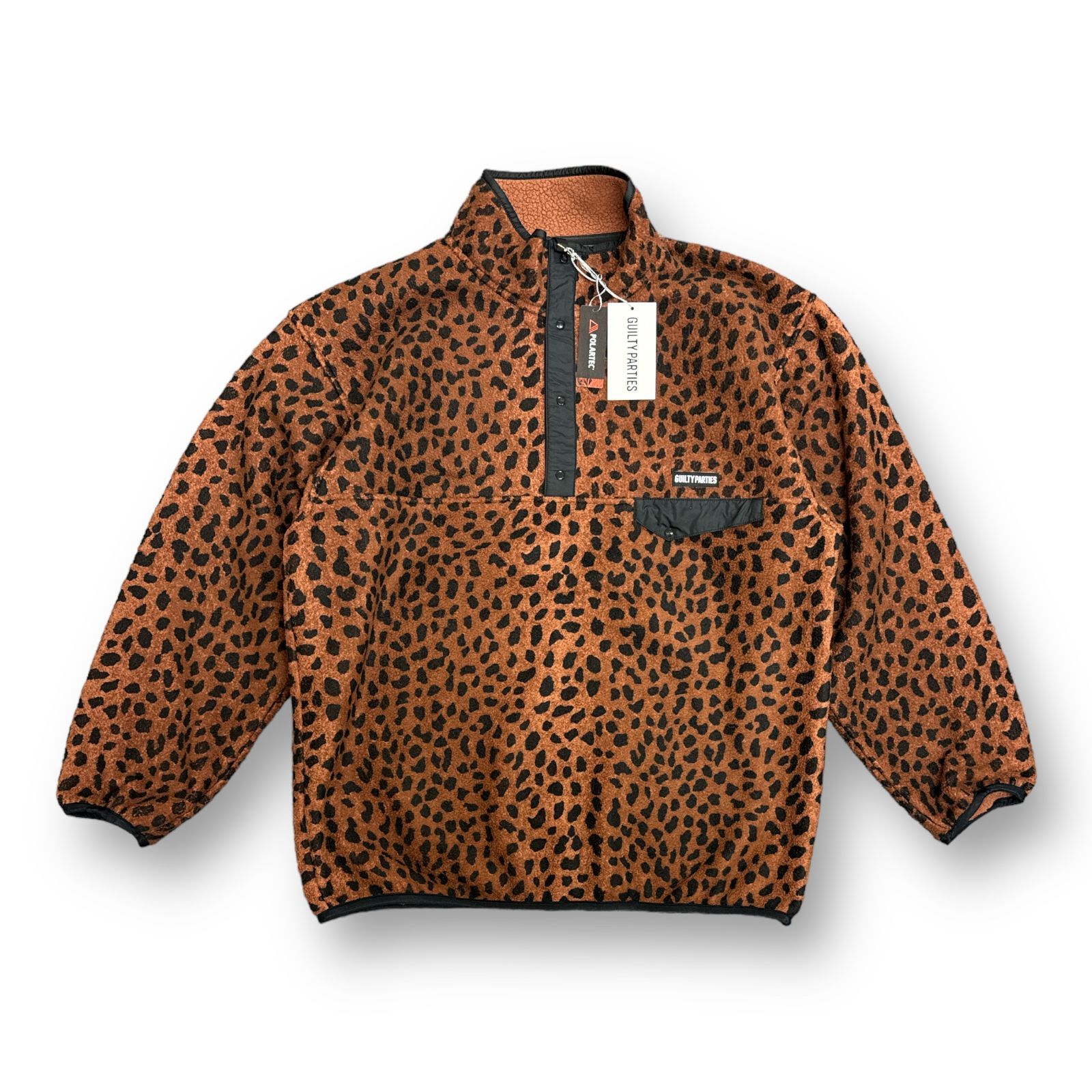 定価50600円 新品 WACKO MARIA 20AW LEOPARD PULLOVER BOA FLEECE