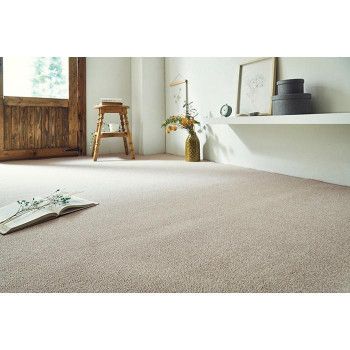 【新品・3営業日で発送】イケヒコ カーペット ラグ 日本 抗菌 消臭 清潔 オーダー 撥水 抗アレル物質 ダニ対策 無地 ナチュラル 江戸間 3畳 約176×261cm