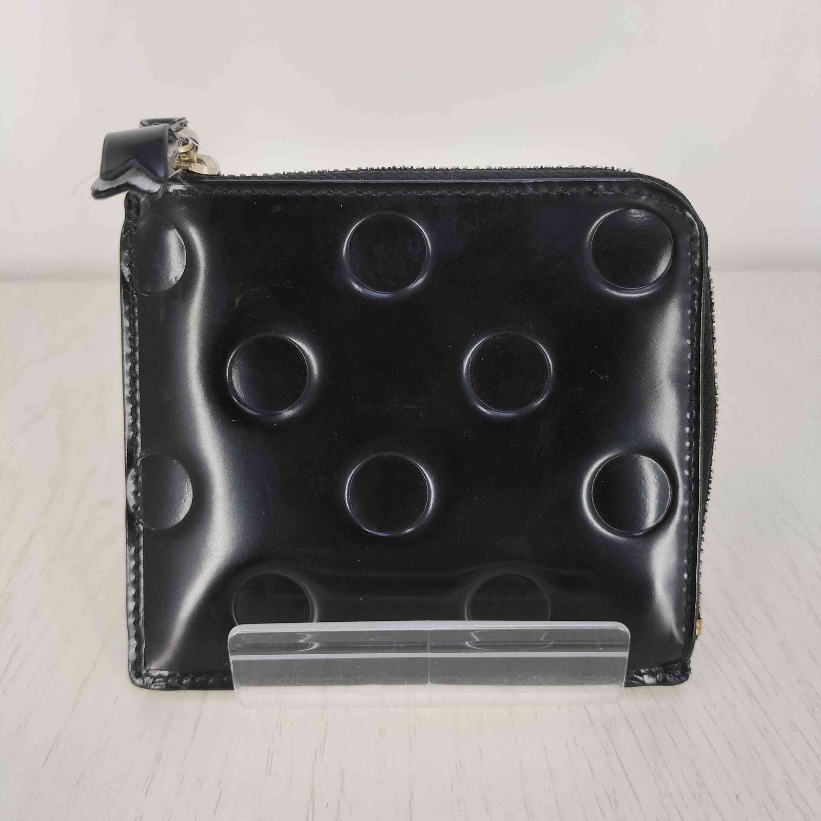 コムデギャルソン COMME des GARCONS DOTS EMBOSSED LEATHER LINE CARD COIN WALLETS ドット  エンボス レザー ライン カード コイン ウォレット 財布 メンズ 表記無 DOTS EMBOSSED LEATHER LINE CARD  COIN｜COMME DES GARCONS WALLETS｜ACCESSORIES（アクセサリー ...