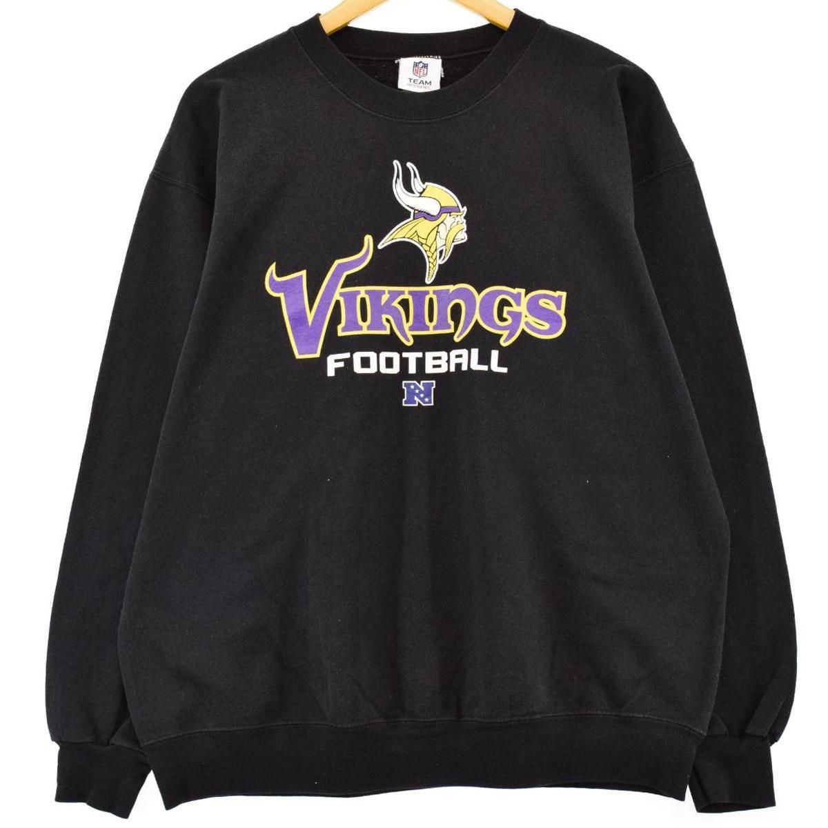 リー Lee SPORT NFL MINNESOTA VIKINGS ミネソタバイキングス プリントスウェットシャツ トレーナー メンズXXL /eaa295213