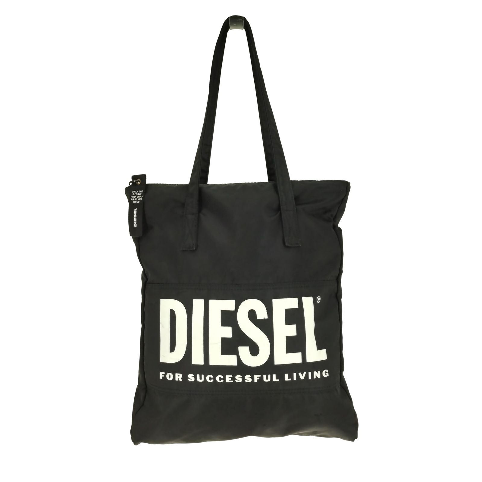 ディーゼル DIESEL ロゴプリント ナイロン トート バッグ レディース 