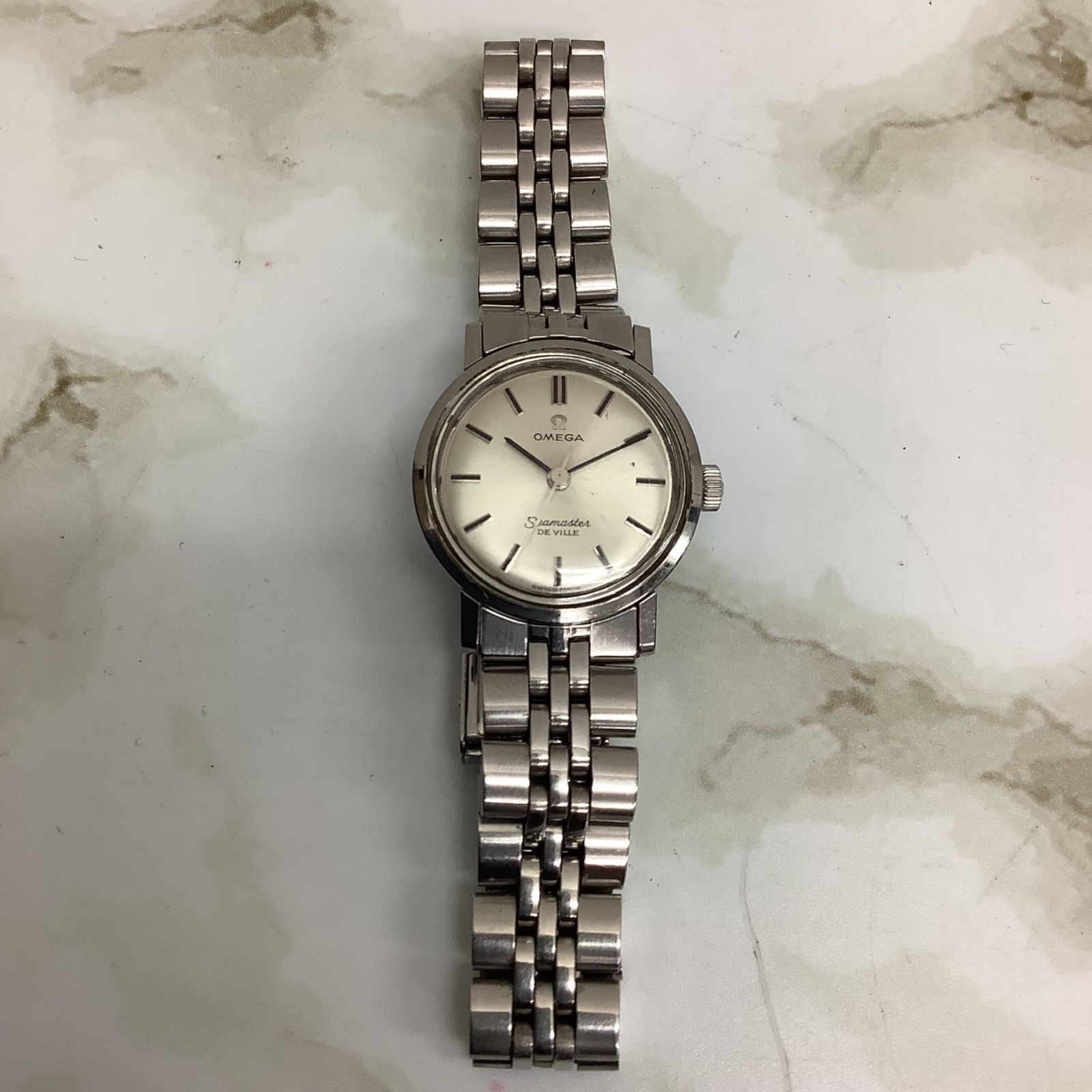 【あす楽対応】 稼動品 OMEGA オメガ シーマスター Seamaster × De Ville 手巻き