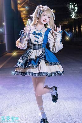 25年 コスプレ ドレス ロリータセット 仮装 オリジナル 洋服 ロリータ ワンピース 撮影会 舞台 イベント 花夢堂-270