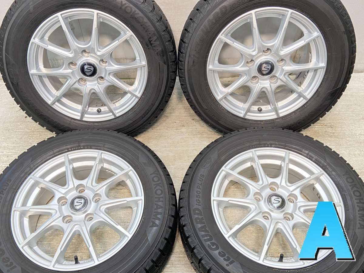 ヨコハマ 195/65R15 IG50 タイヤ・ホイールセット 15 着払い(購入者 