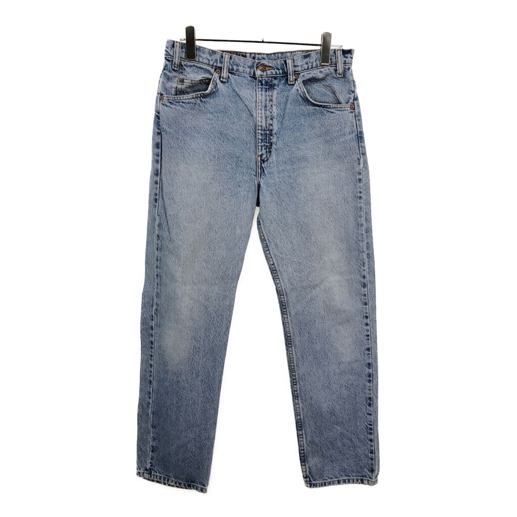 90年代 Levi s リーバイス 505 デニムパンツ オレンジタブ ブルー メンズ W34 L30 古着 V5916