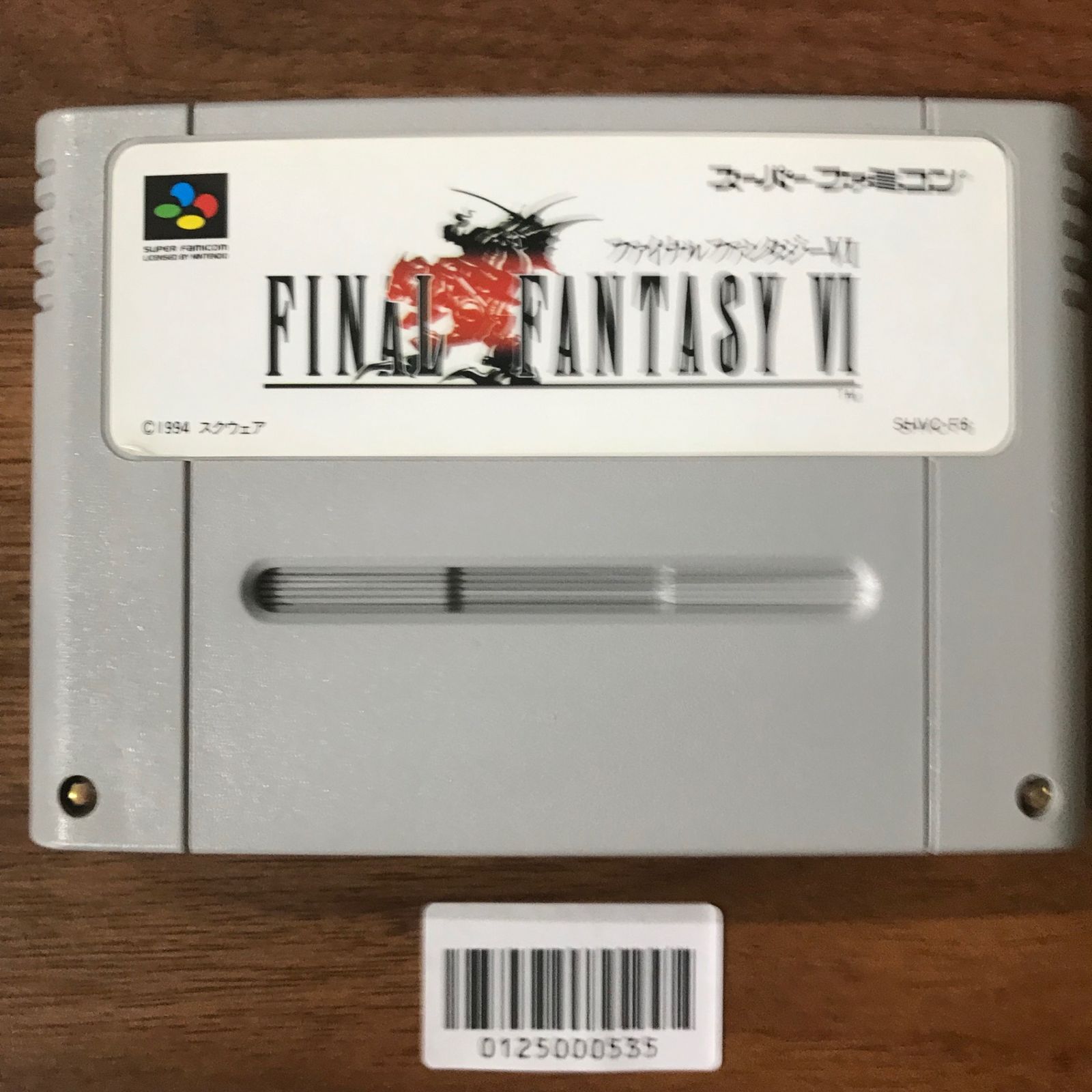 動作確認済】ファイナルファンタジーⅥ SHVC-F6[SFC/SNES]/AI