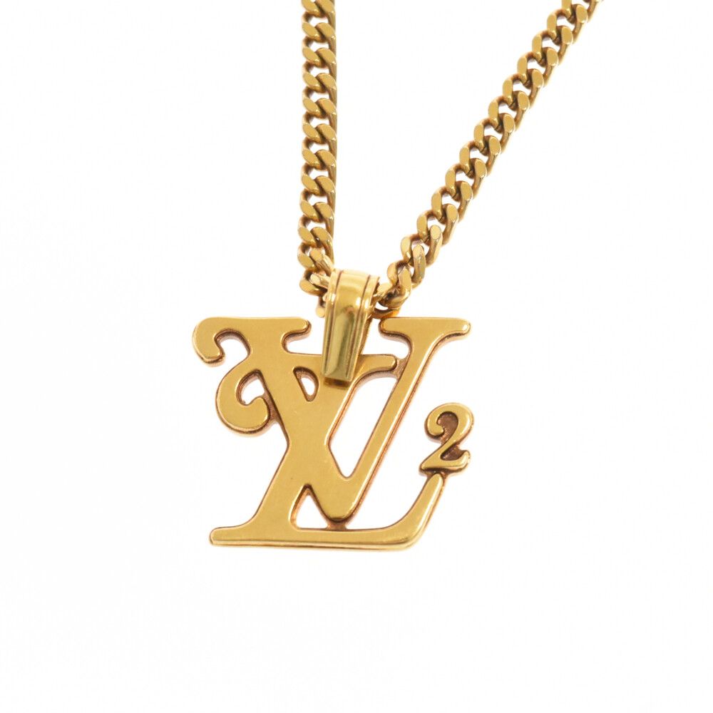 LOUIS VUITTON ルイヴィトン ネックレス×NIGO ニゴMP2692 LOUIS VUITTON ルイ・ヴィトン ネックレス × NIGO ニゴ MP2692