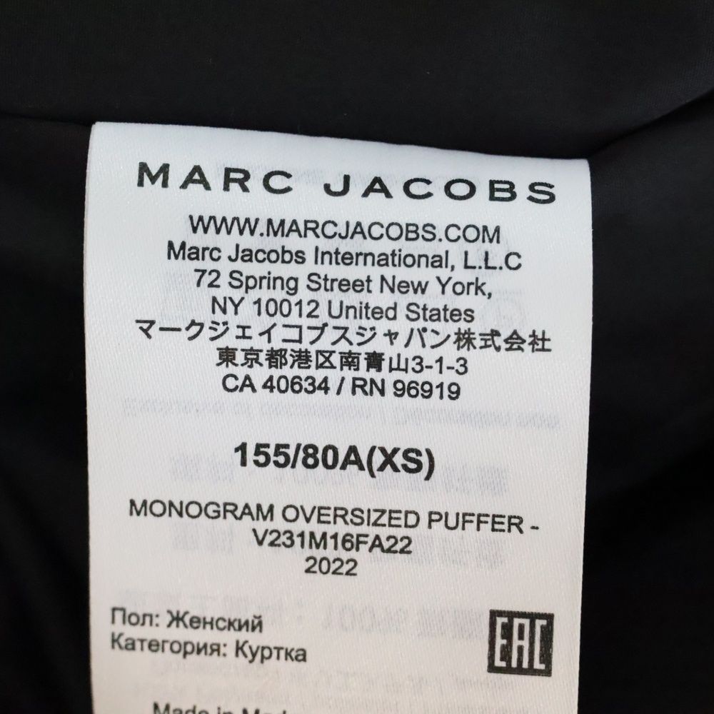 MARC JACOBS (マークジェイコブス) 22AW MONOGRAM OVERSIZED