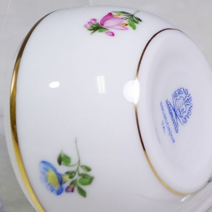 可愛いヘレンド ミルフルール 小花 小物入れ ボンボニエール