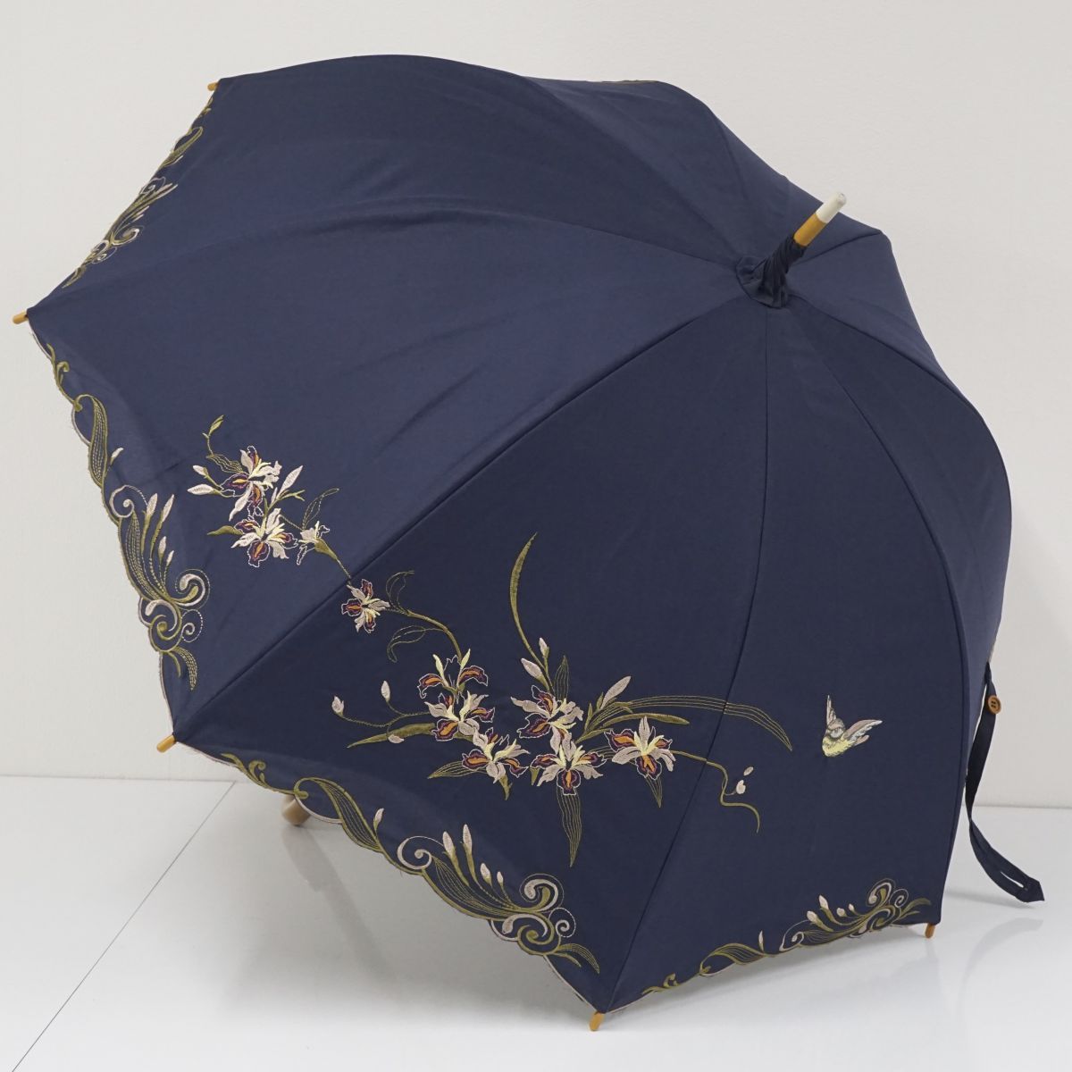 chinoiserie modern シノワズリーモダン 兼用 傘 女優日傘 シノワズリーモダン 日傘 完全遮光 長日傘 レディース