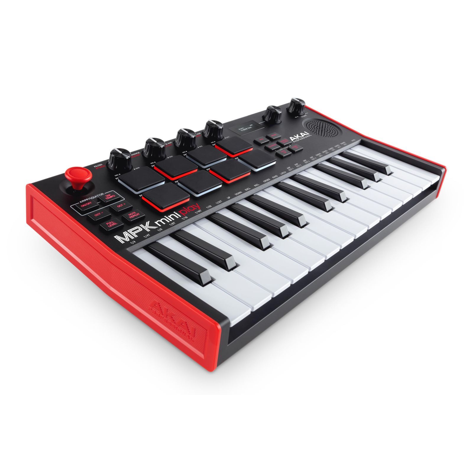 Akai Professional アカイプロ AKAI Professional 25鍵盤 MIDIキーボードコントローラー スピーカー搭載 豊富な内蔵音源付属 MPC スタイルドラムパッド MPK Mini Play MK3