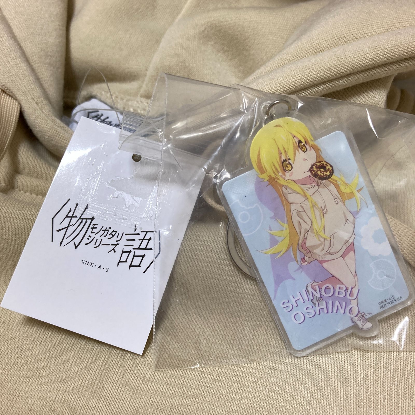 物語シリーズ 忍野忍 パーカー Lサイズ 2枚セット ドンキホーテ コラボ 