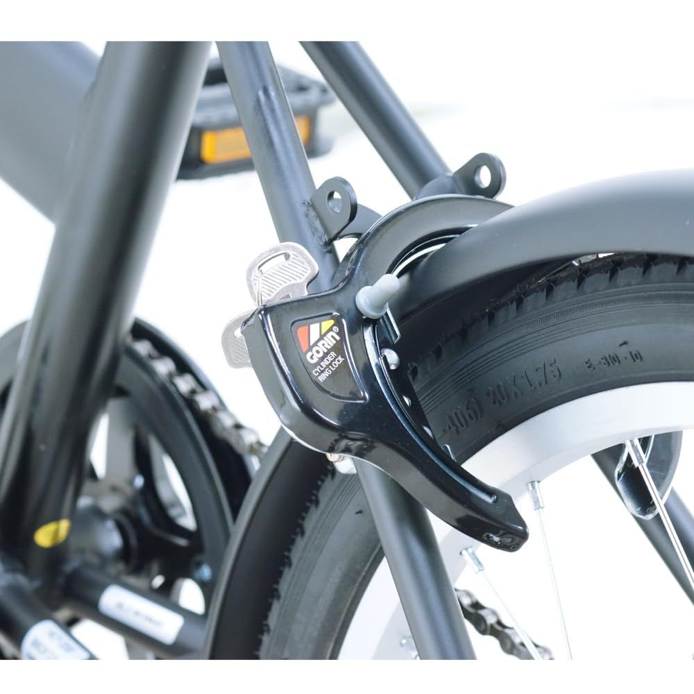 ブレイクアウト フォールディング 6スピードTYPE 自転車 大人 CYCLE 折りたたみ シマノ製外装6段変速 カギつき サカイサイクル SAKAI 20インチ BROF206 フラットオリーブ