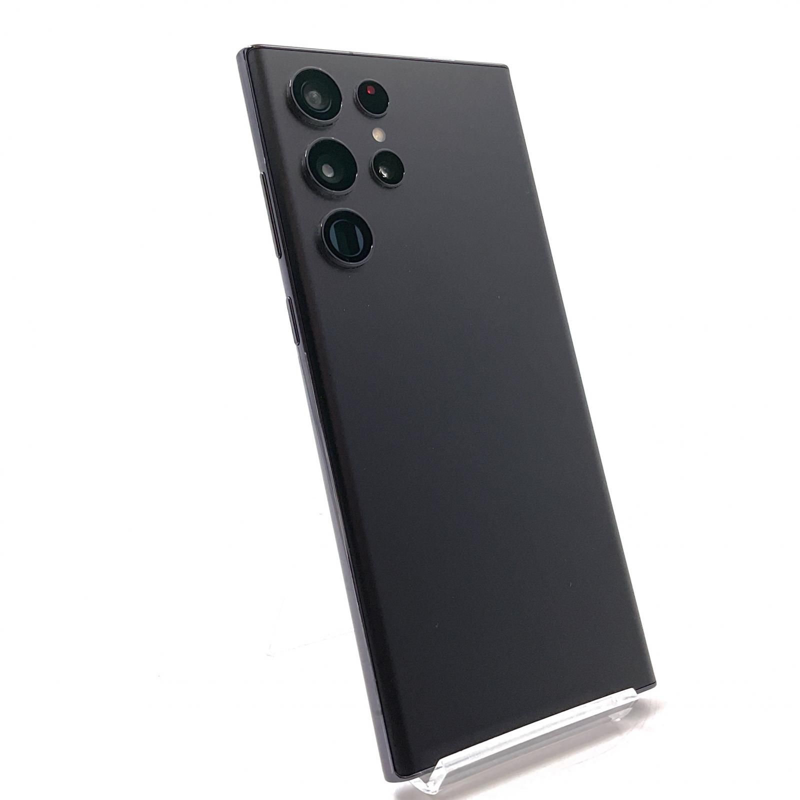 SAMSUNG Galaxy S22 Ultra 5G 256GB Black SIMフリー SM-S9080