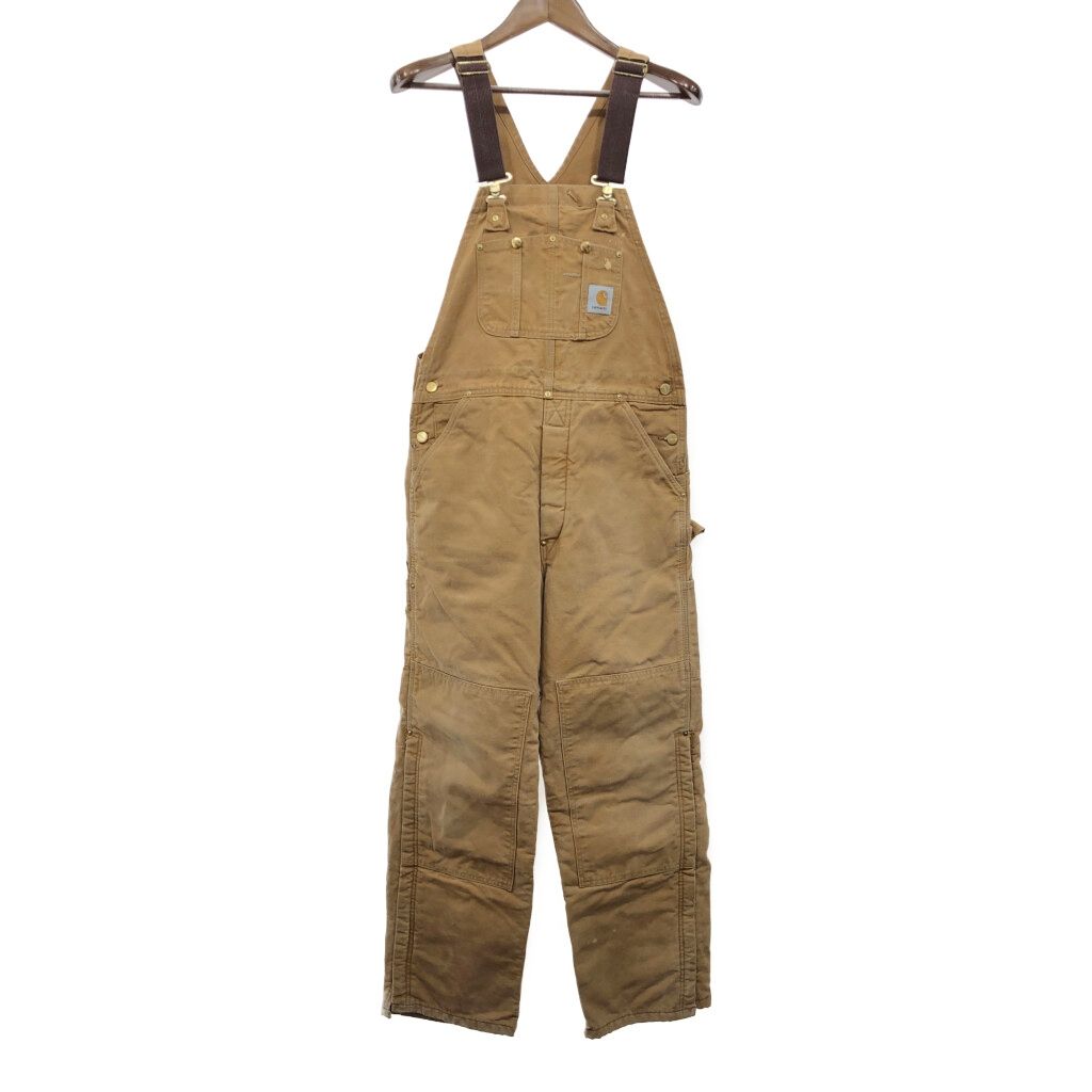 90s Carhartt オーバーオール ダブルニー 90's Carhartt/カーハート ダブルニー！ ブラウンダック