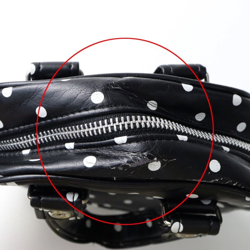 コムデギャルソン ガール COMME des GARCONS GIRL ドットハンドバッグ コムデギャルソン ガール COMME des GARCONS GIRL ドットハンドバッグ