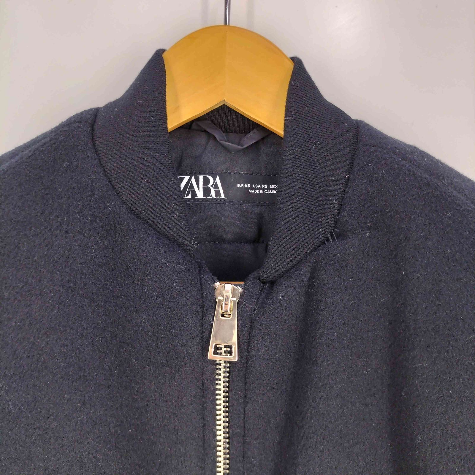 ザラ ZARA MA-1 ボンバージャケット ショート レディース import：XS 