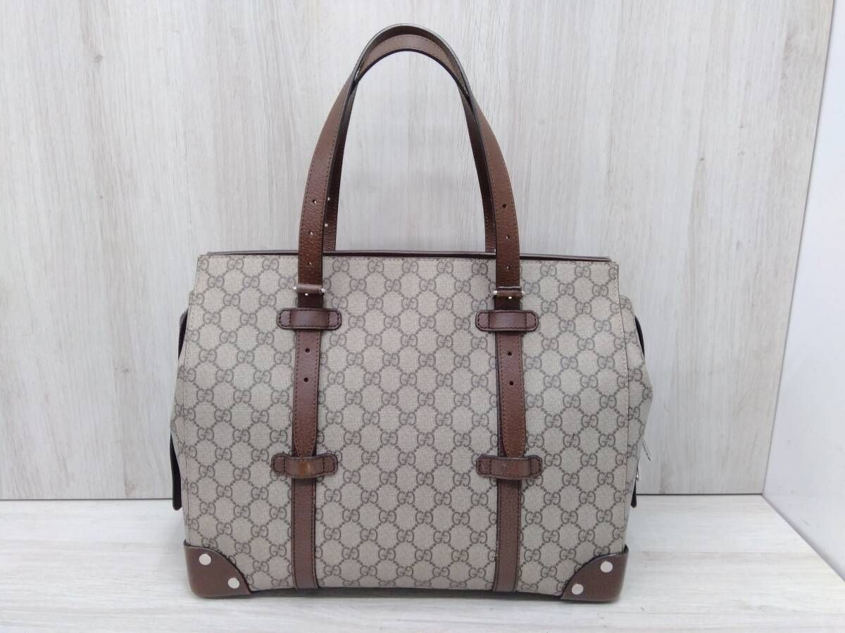 グッチ GUCCI GGスプリーム トートバッグ 626356 保存袋・鑑定書付