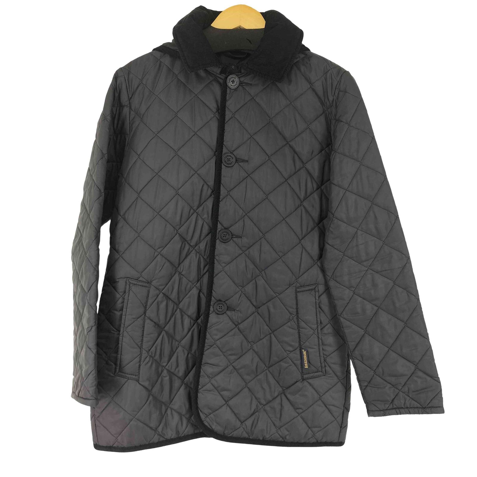 ラベンハム LAVENHAM フード付き 中綿キルティングジャケット メンズ  36