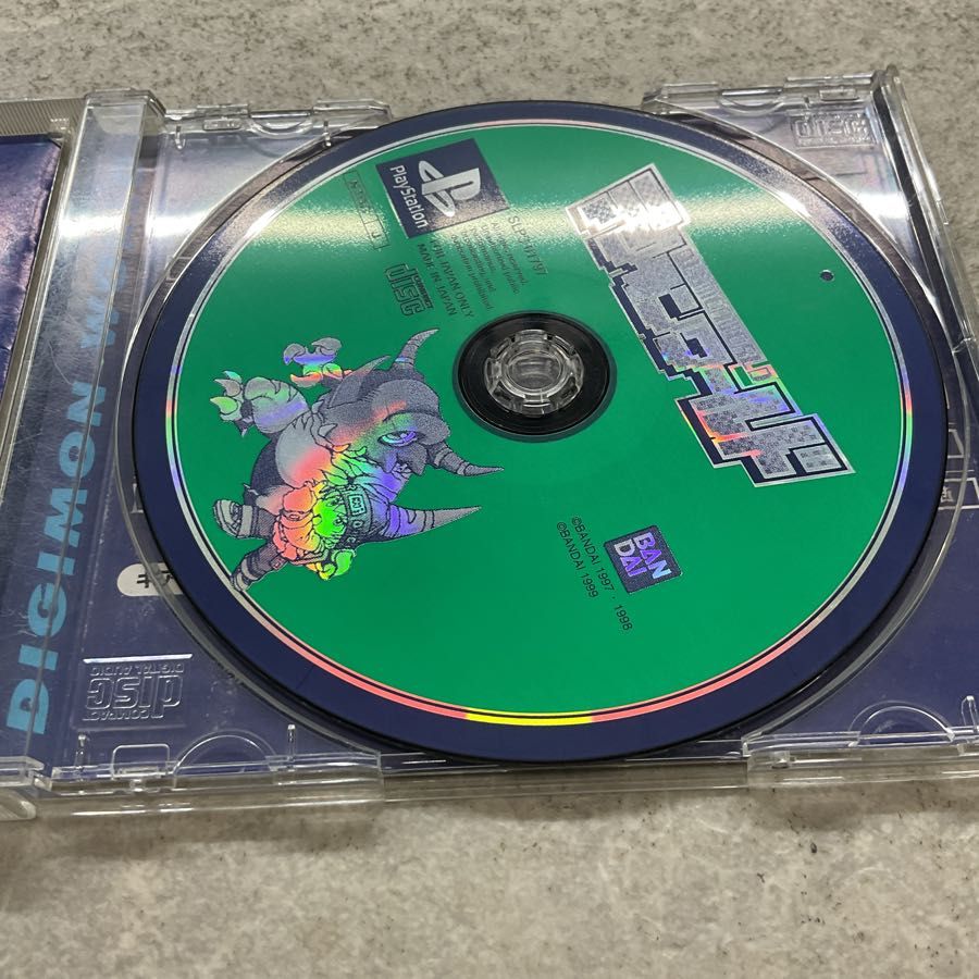 PlayStation1/プレイステーション1/プレステ 1/PS1 BANDAI/バンダイ デジモンワールド・デジモン ワールド BEST ベスト ソフト/■ PlayStation1/プレイステーション1/プレステ 1/PS1 BANDAI