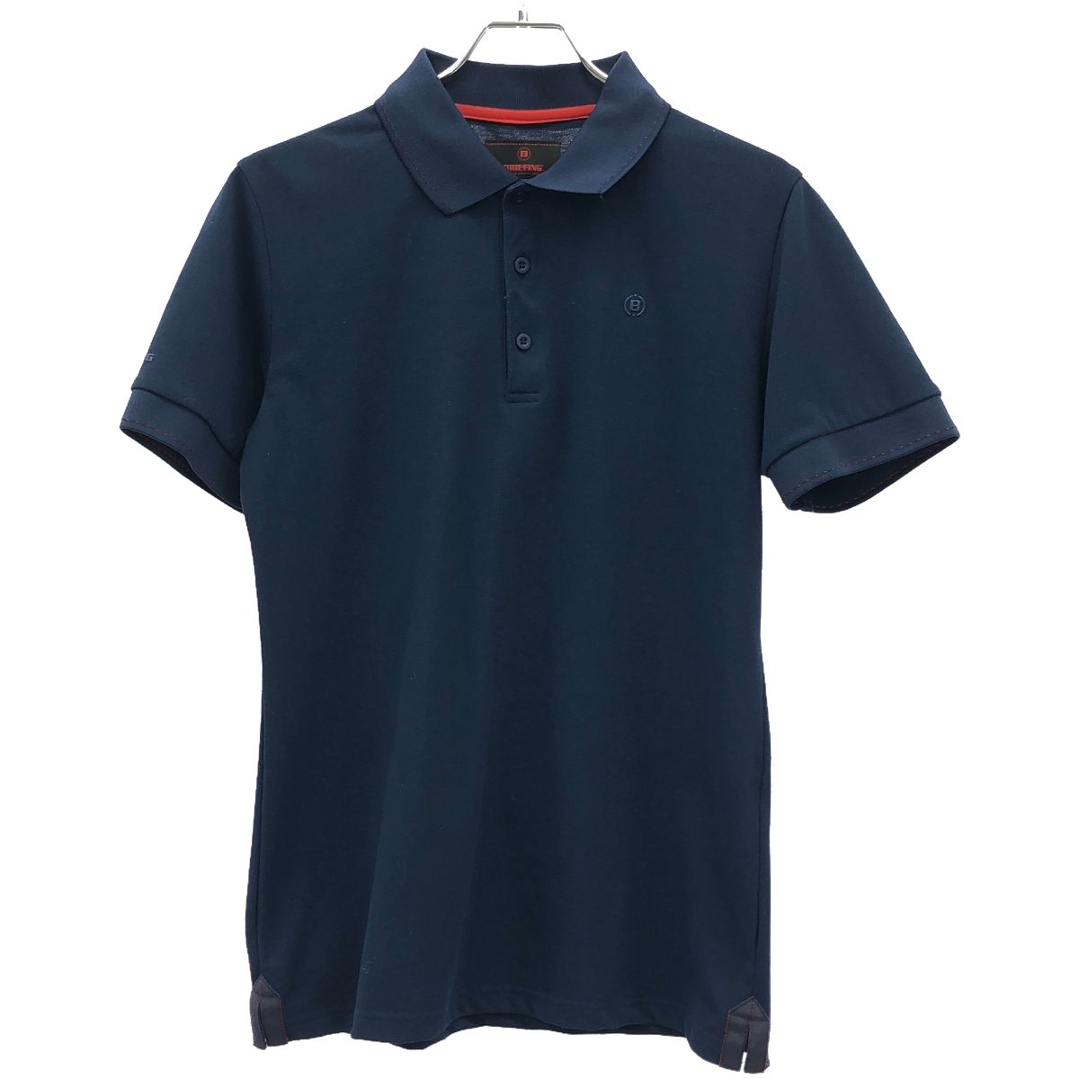 未使用)ブリーフィング ゴルフ メンズ 半袖ポロシャツ M ネイビー BRIEFING GOLF ブリーフィング 半袖ポロシャツ ネイビー系 M ゴルフ