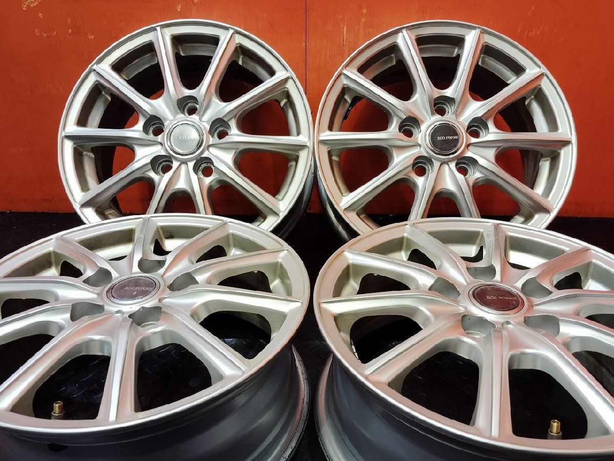 ■ 4本 BS　エコフォルム　軽量　SE-15 15X6 +53　BOXY ECO FORME SE-20 | BRIDGESTONE WHEEL GRAFFITI