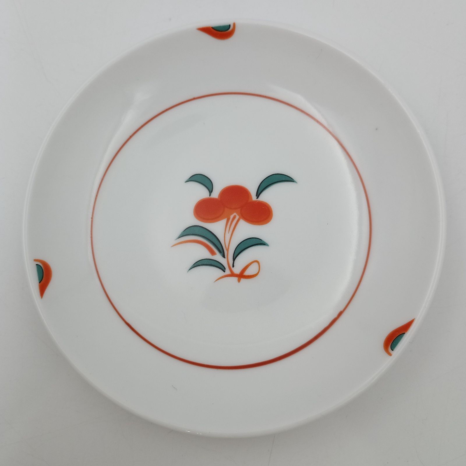 九谷焼銘々皿　赤絵花紋色彩絵　4枚セット 楽天市場】九谷焼 中皿 セット 赤絵（ 和食器 取り皿 おしゃれ