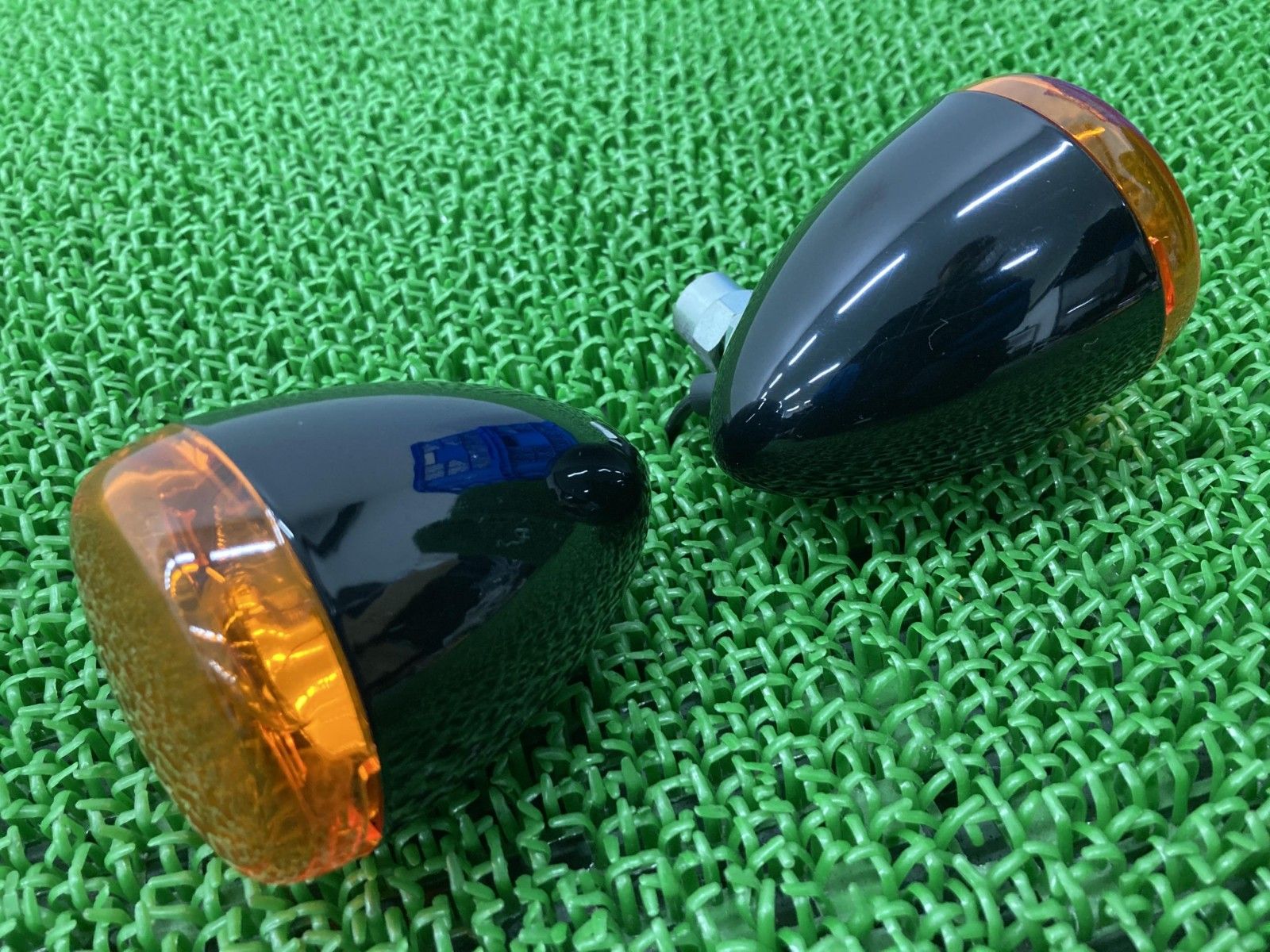 FXBB1750 フロントウインカー 左右 ハーレー 純正 バイク 部品 LED ソフテイルストリートボブ 修復素材に 品薄 希少品 【中古】 8 FXBB1750 フロントウインカー 左右 ハーレー 純正 バイク 部品 LED