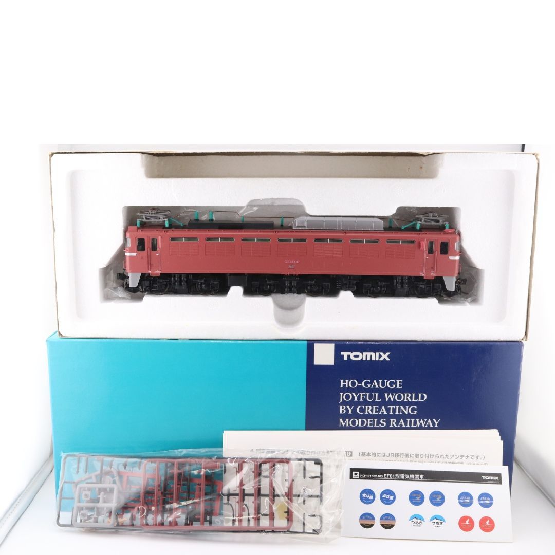 TOMIX HO-101 EF81形電気機関車 ローズ HOゲージ 鉄道模型