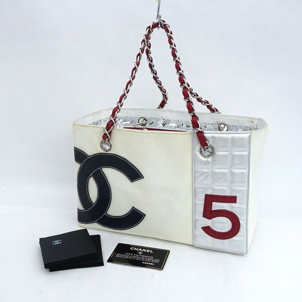 CHANEL / シャネル ◇No.5 チェーン ショルダーバッグ チョコ