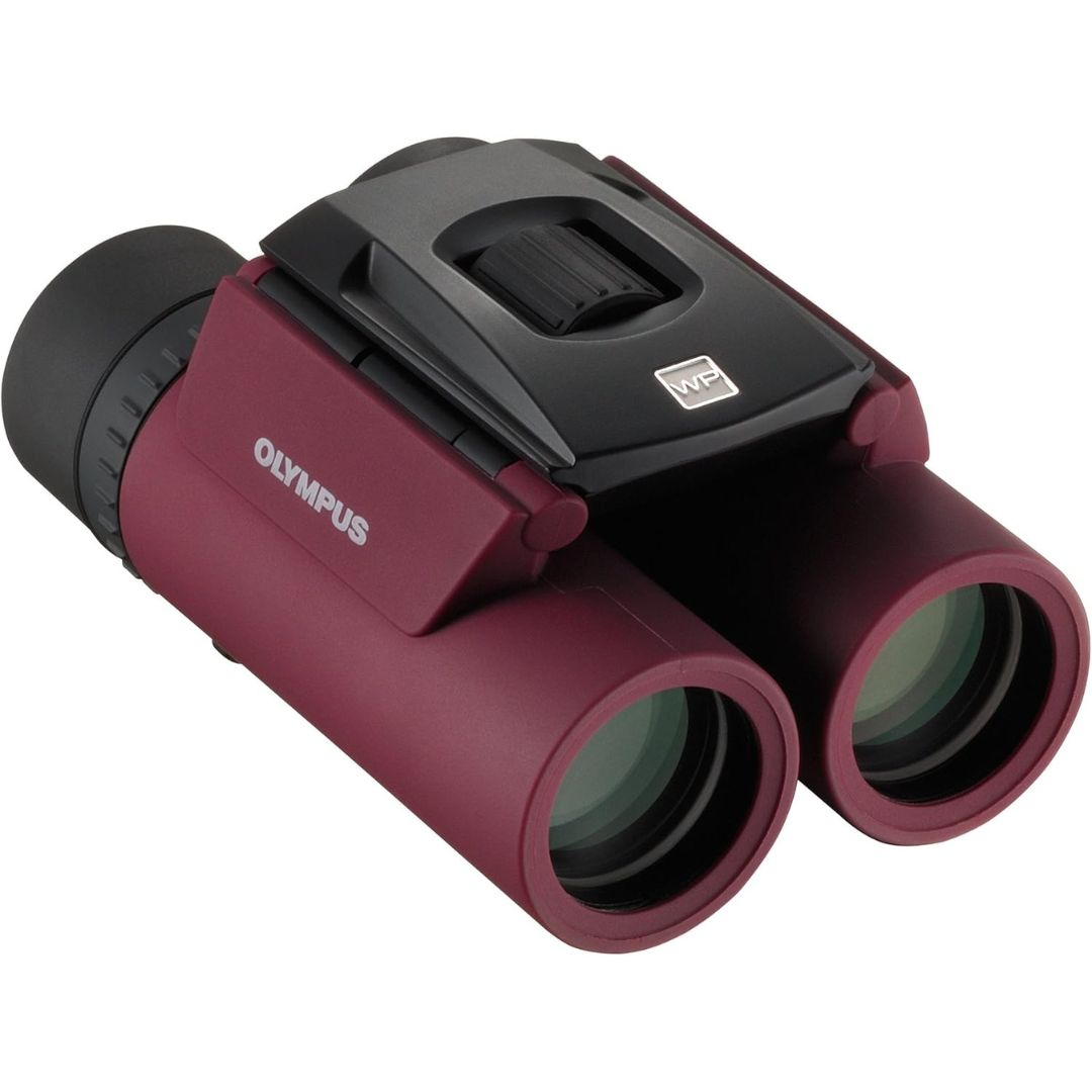 フィット感のある オリンパス 双眼鏡 8x25 小型軽量 防水 パープル 8X25WP II PUR