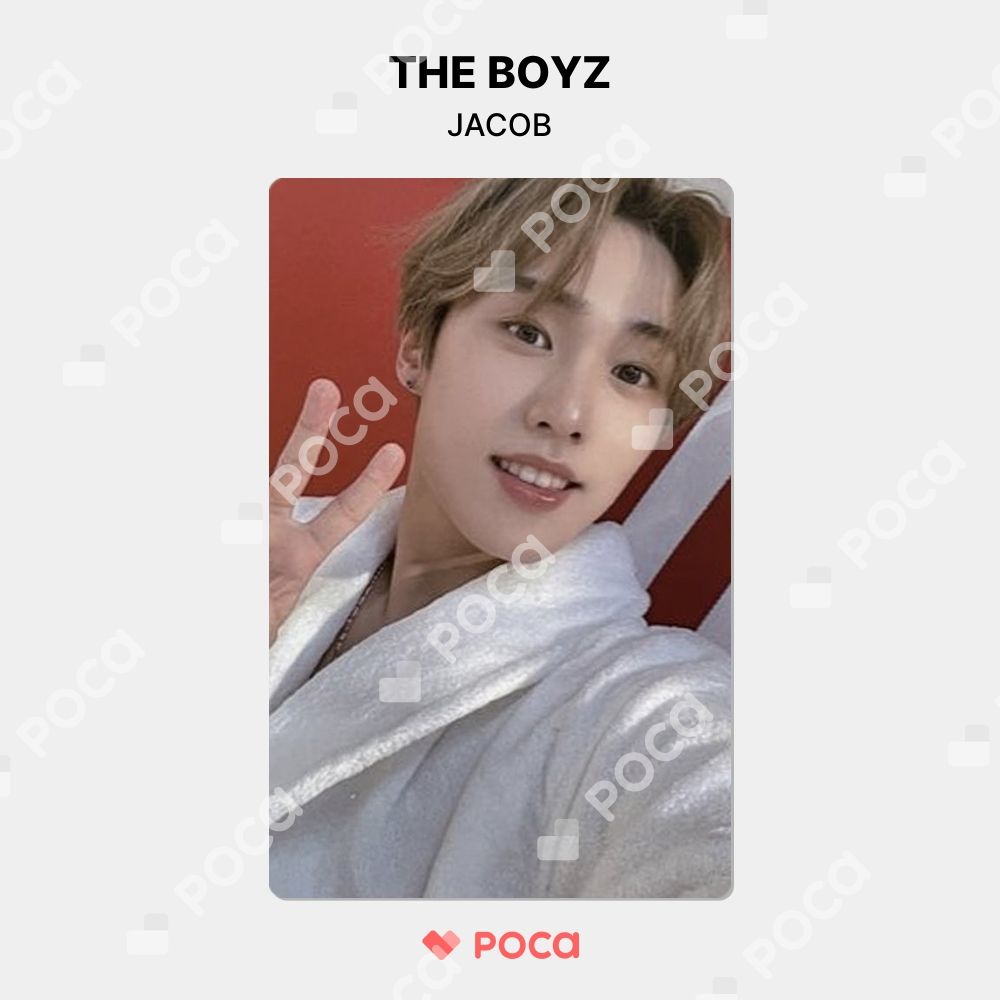 THE BOYZ  ソヌ　ジェイコブ　限定版　トレカ THE BOYZ ジェイコブ トレカ 2020 THE BOYZ ONLINE CONCERT RE