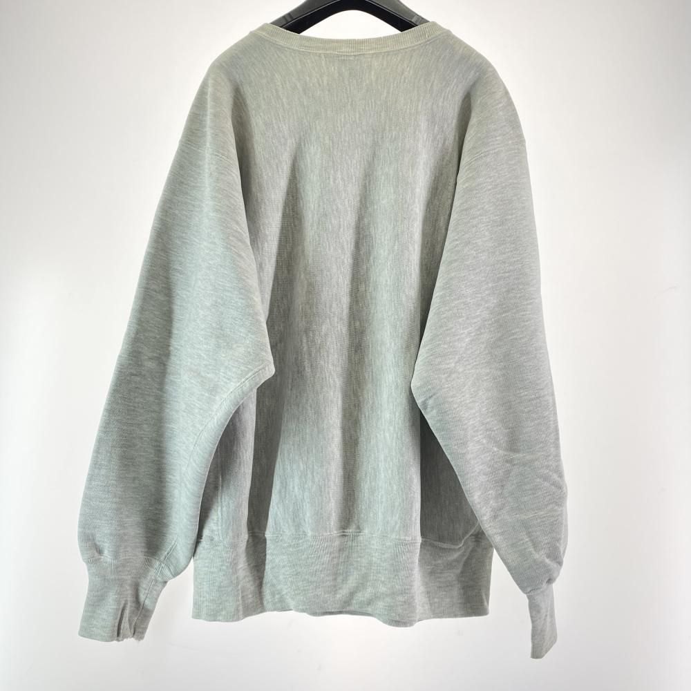90s Champion REVERSE WEAVE 三段プリント サイズXL USA製 グレー