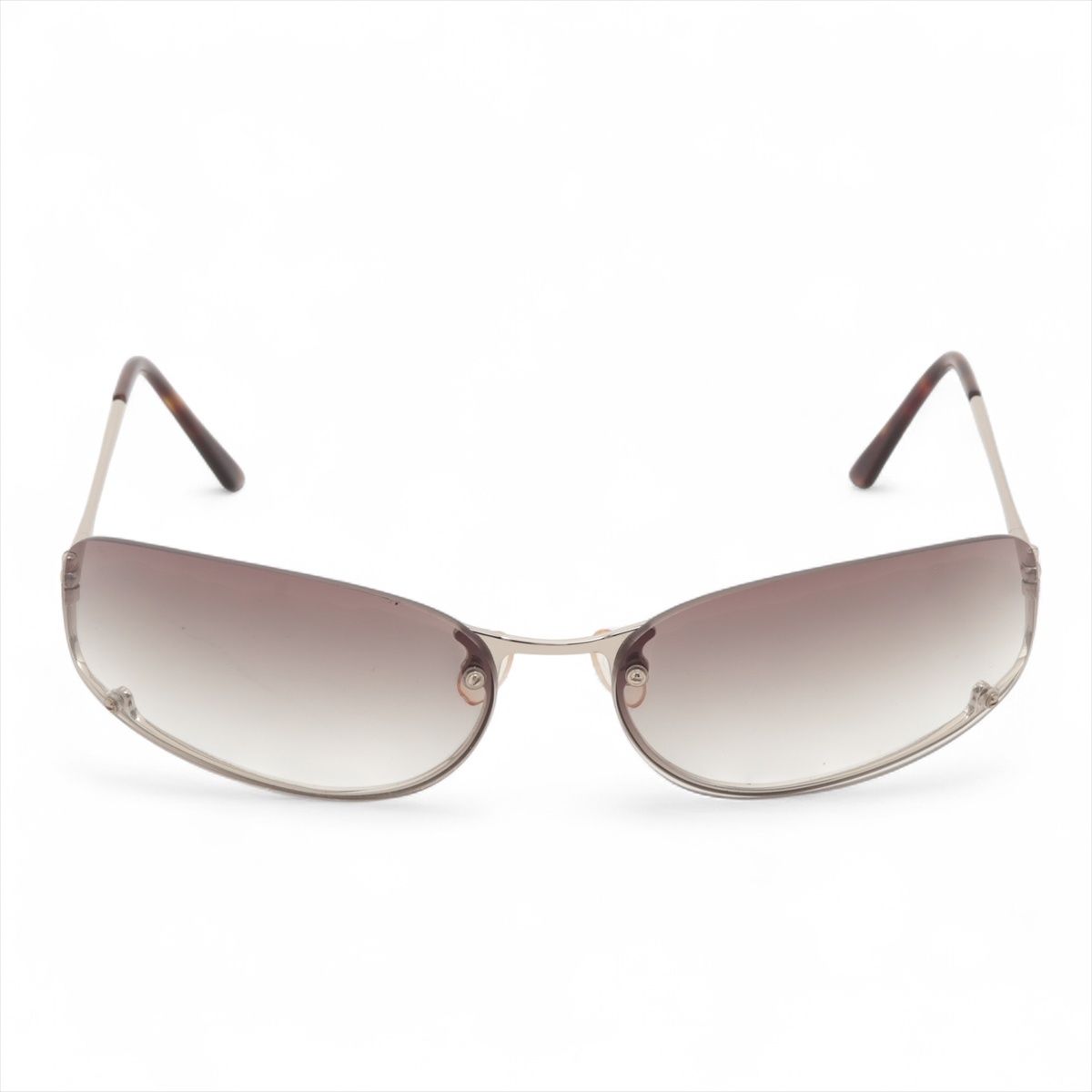 PRADA プラダ サングラス リムレス ロゴ