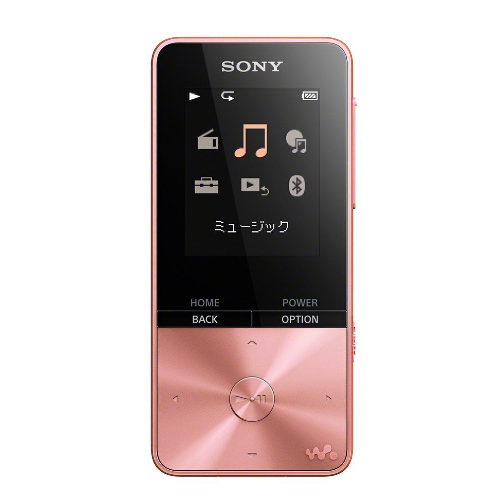 ソニー ウォークマン　NW-S15 スピーカー　16GB ピンク ソニー ウォークマン Sシリーズ 16GB NW-S315K : MP3プレーヤー