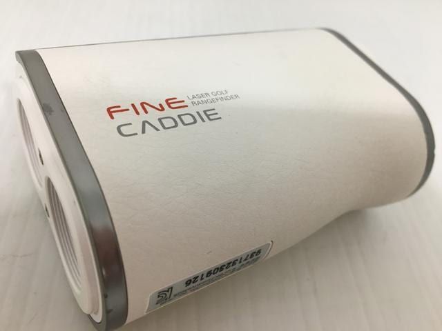 返品OK ゴルフ用品 FINE CADDIE レーザー距離計 ファインキャディ J300 ホワイト