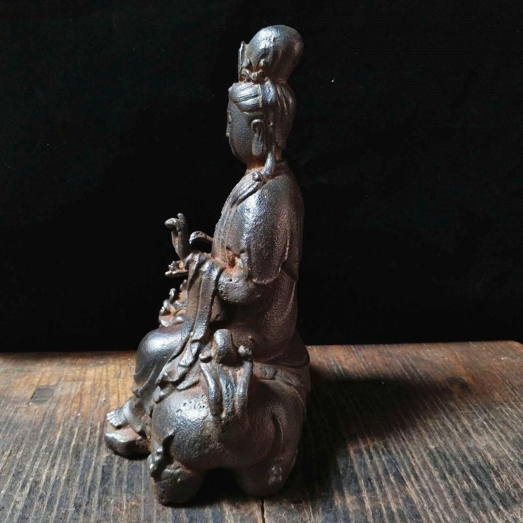 鉄器 鉄仏像 神像 鉄観音 文殊普賢菩薩 仏像 菩薩像 鉄器 鉄仏像 神像 鉄観音 文殊普賢菩薩 仏像 菩薩像 - メルカリ