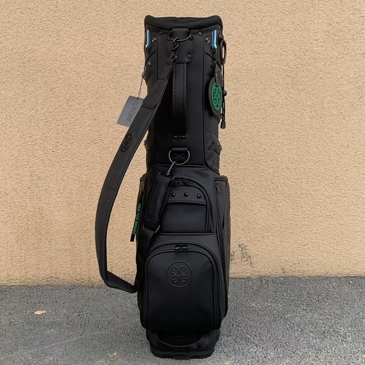 ジーフォア G/FORE 新作 キャディバッグ スタンド型 ブラック G/FORE